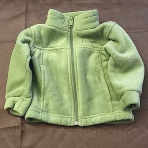 Columbia Soft Fleece Jacket Size 24 Months Good Condition
